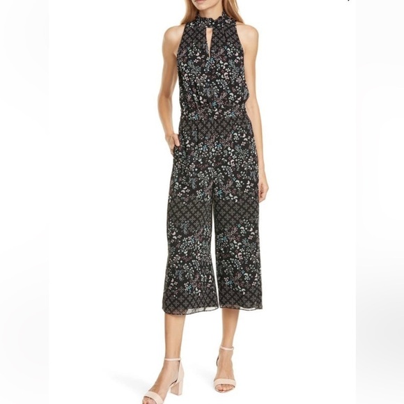 Ted Baker Womens Marcila Hazel High Neck Jumpsuit Wide Leg NWT - Picture 1 of 16